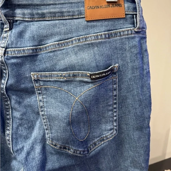 Calvin Klein  Blue Denim Jeans - Picture 7 of 8